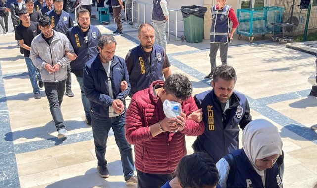 Şanlıurfa’da sanal medya dolandırıcılığına 31 tutuklama