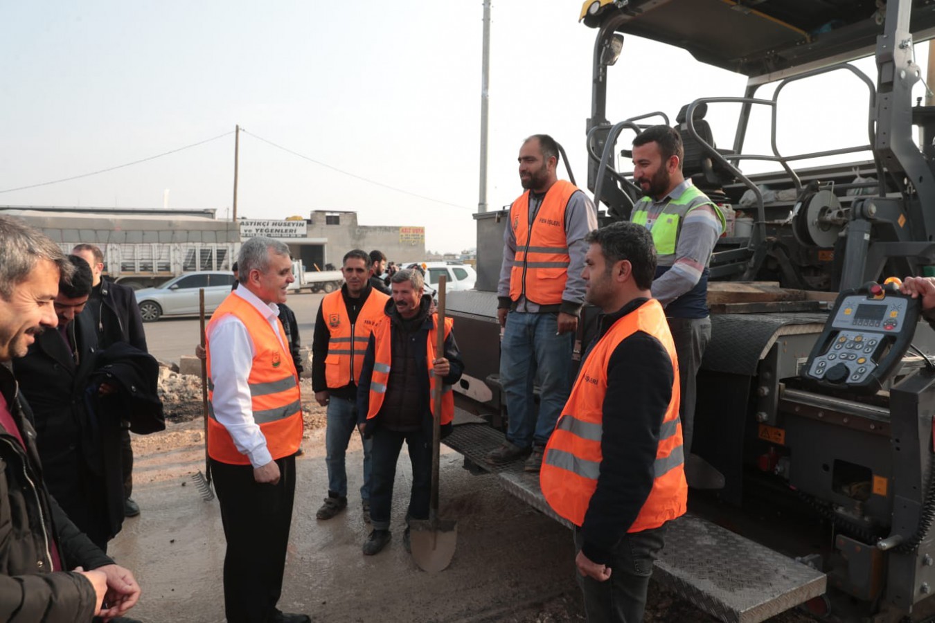 Başkan Beyazgül Devam Eden Yol Genişletme Çalışmalarını İnceledi