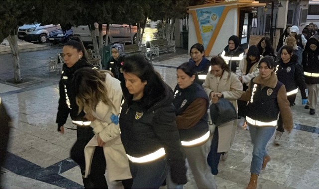 Şanlıurfa’da suç örgütü ve fuhuş operasyonu: 31 şüpheli adliyede