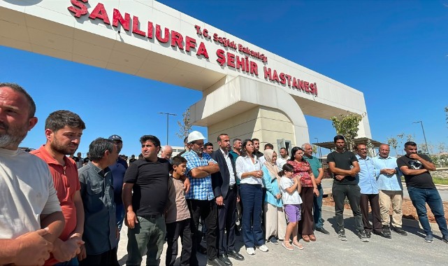 Şanlıurfa’da işçilerin maaş eylemi