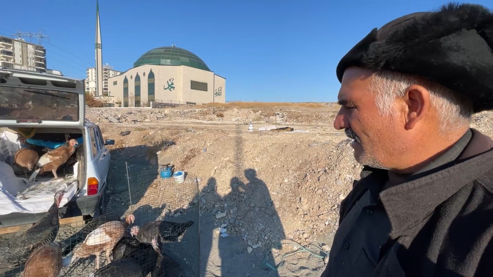 Şanlıurfa’da mobil hindi satışı