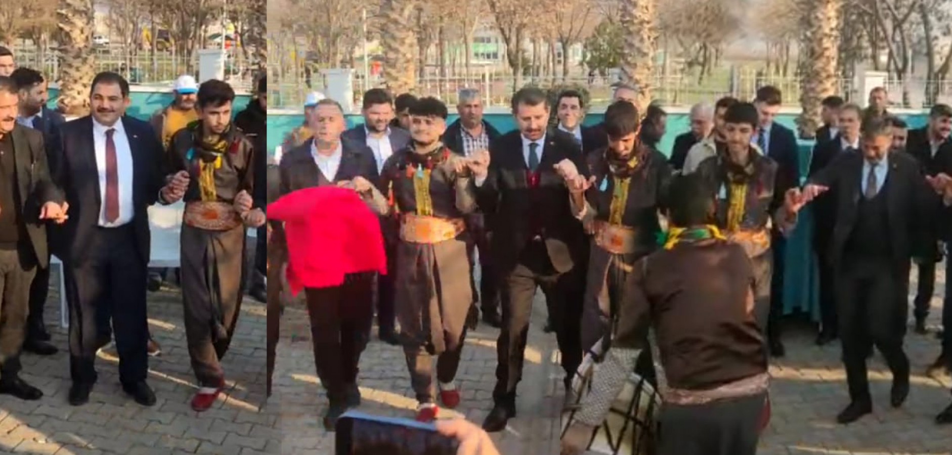 Urfa protokolünden Kısas'ta halaylı açılış...