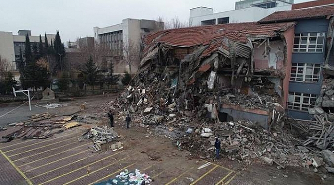 Urfa’da deprem sonrası merkezde hasar tespit edilen okul sayısı;