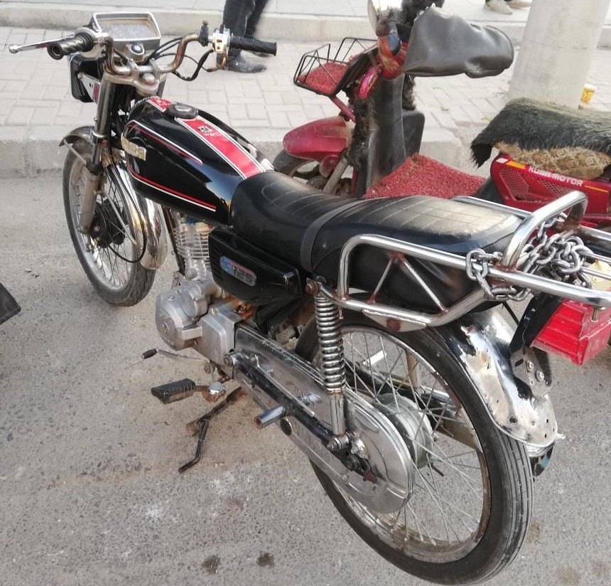 Şanlıurfa’da güpegündüz motosiklet hırsızlığı!