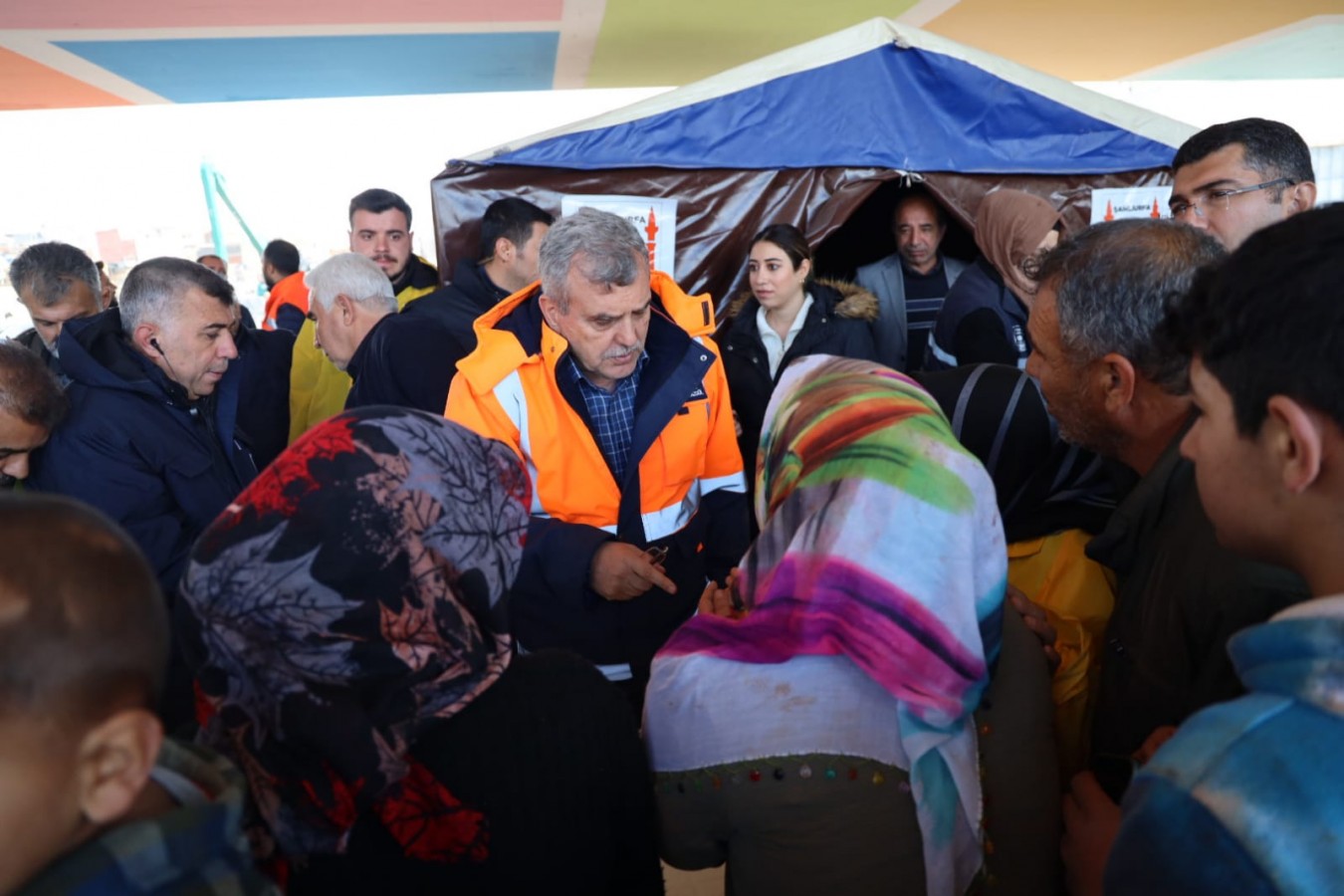 Selde mağdur vatandaşların talepleri 'iletişim çadırı'nda karşılanıyor