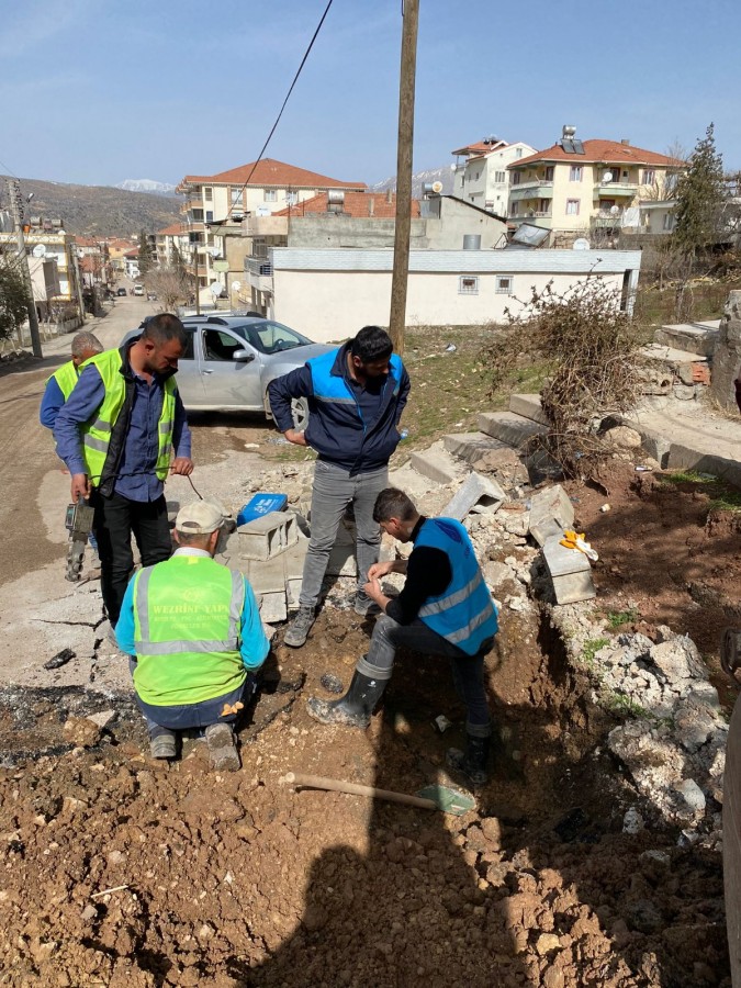 ŞUSKİ Adıyaman’da altyapı iyileştirme çalışmalarını sürdürüyor