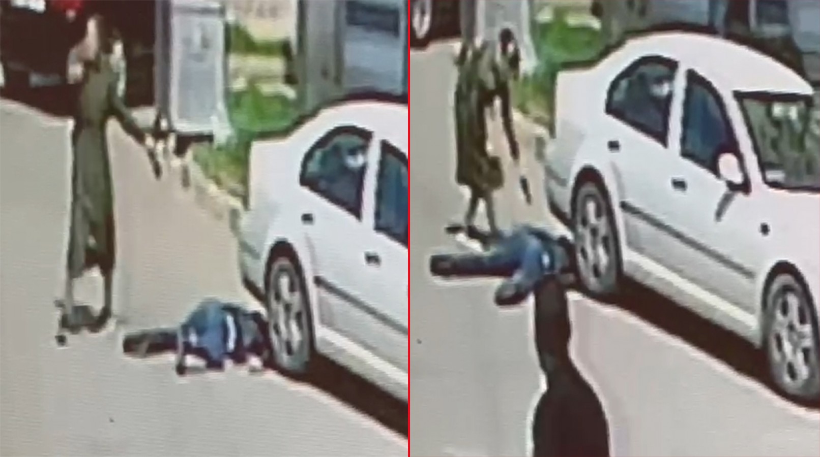 Urfa’daki namus cinayeti güvenlik kamerasında