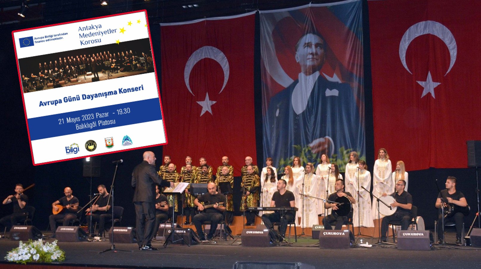 Antakya Medeniyetler Korosu, Balıklıgöl’de konser verecek;