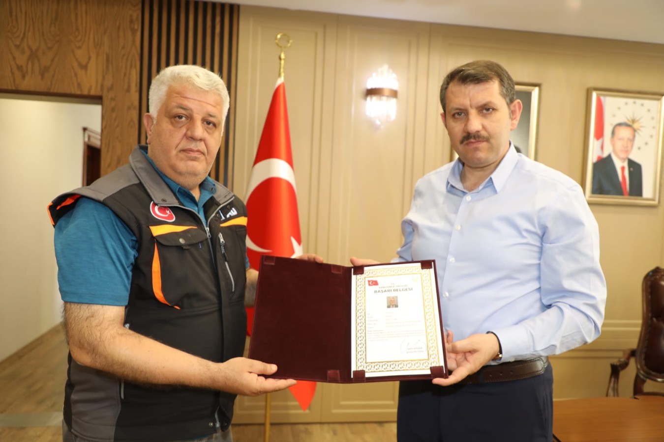 Urfa AFAD Müdürü emekli oldu!