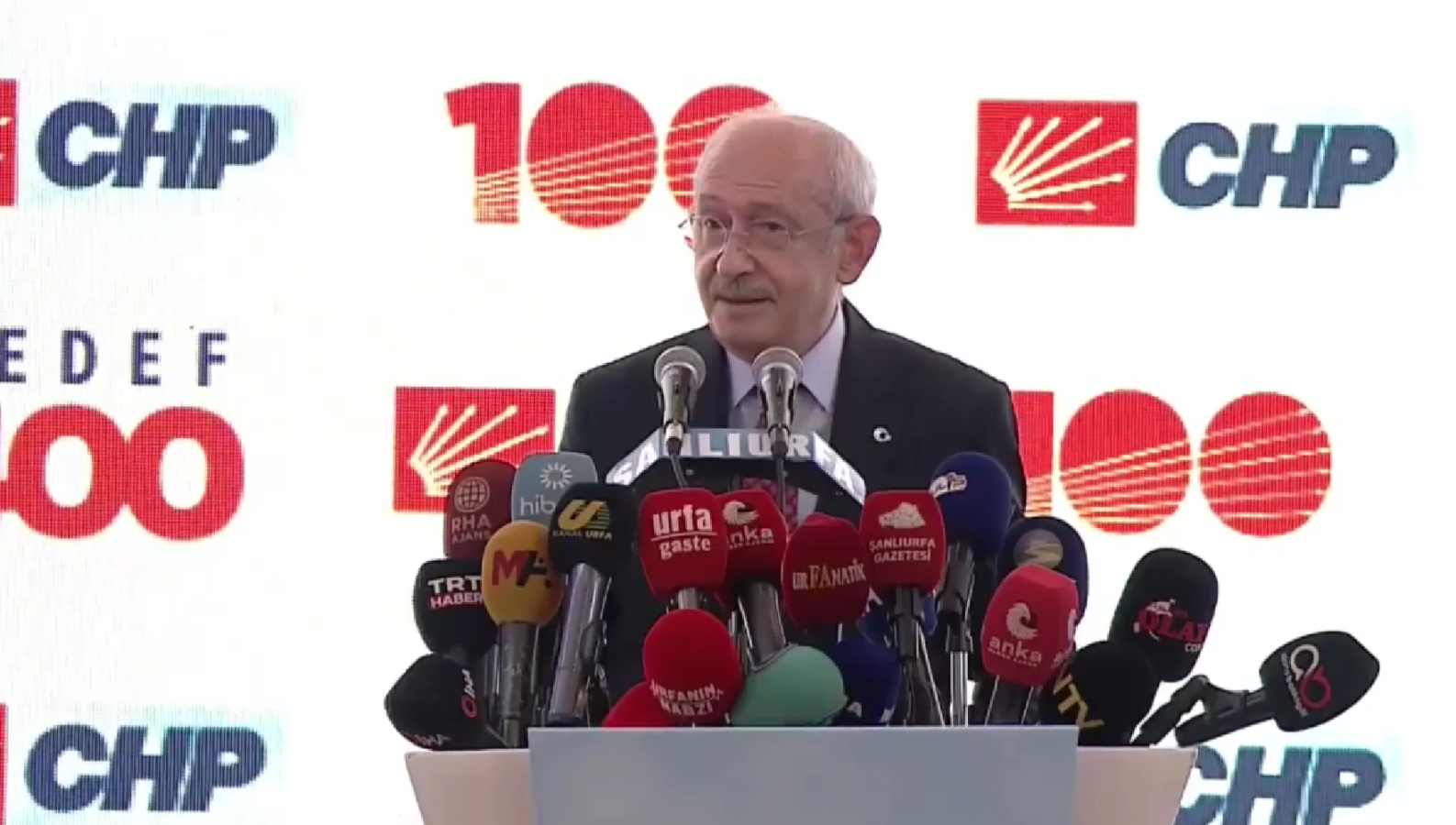 Kılıçdaroğlu Şanlıurfa'da sığınmacı ve kayyum uygulamasına tepki gösterdi