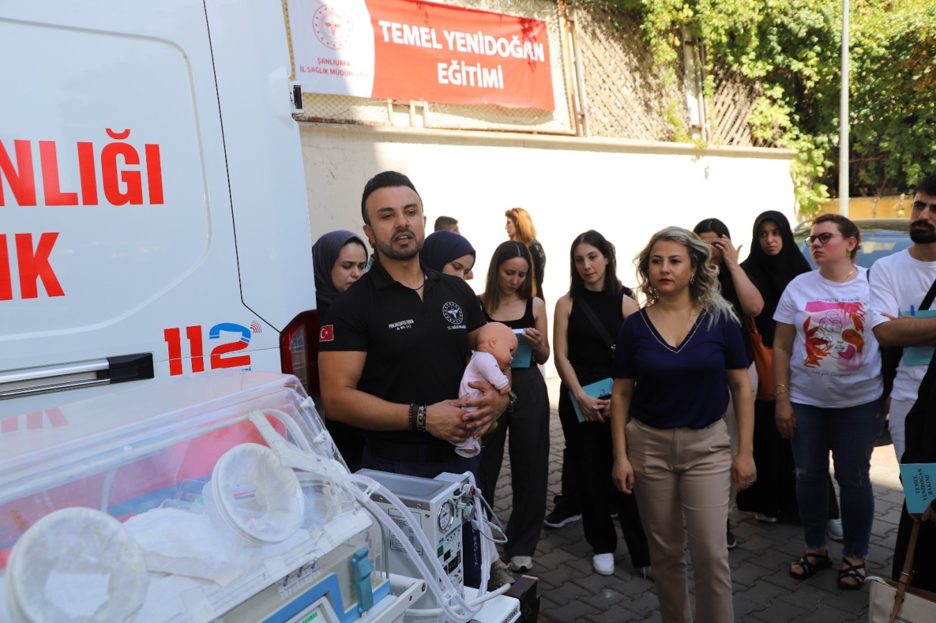 Sağlık personeline ‘Temel Yenidoğan Bakımı Eğitimi’ verildi!;