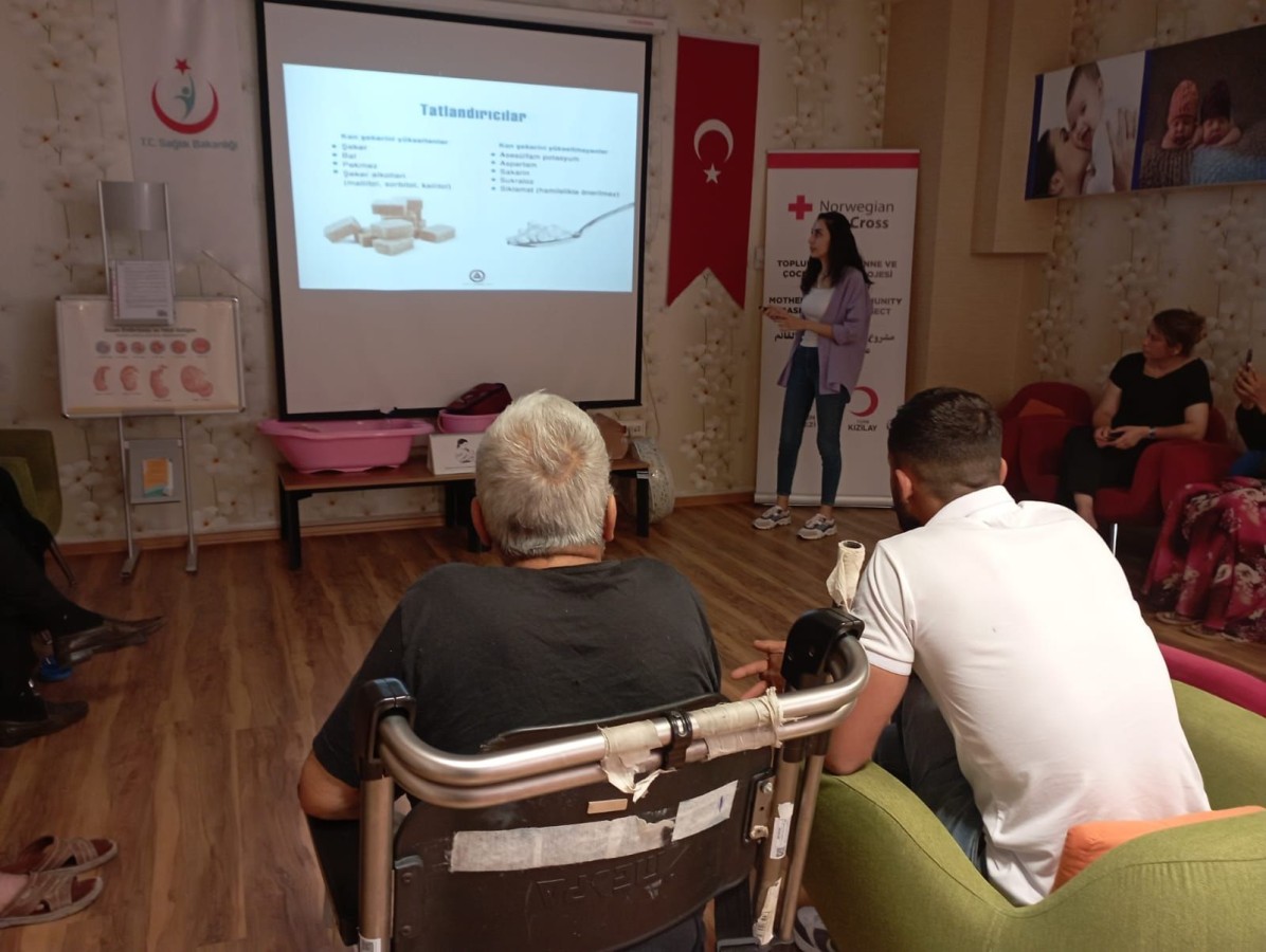 Urfa’da diyabet hastalarına eğitim veriliyor