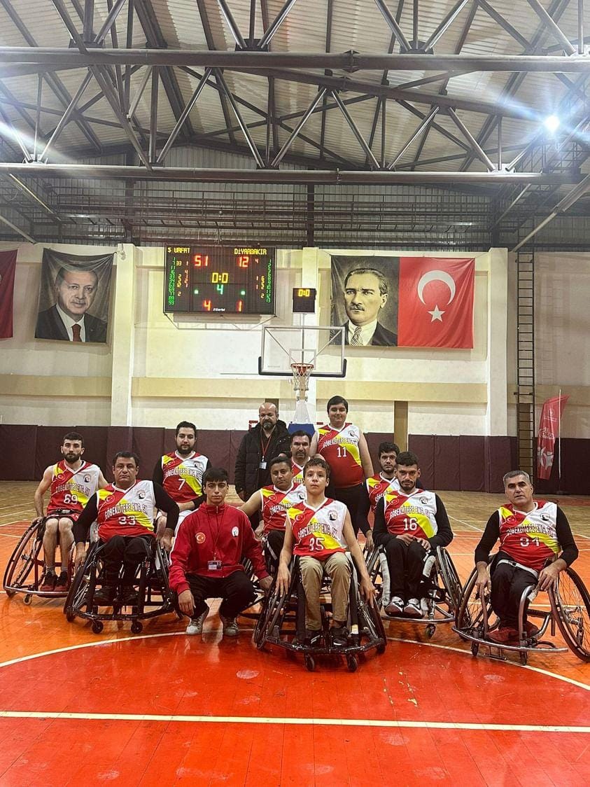Engelli basketbol ligine Şanlıurfa ekibi galibiyetle başladı.