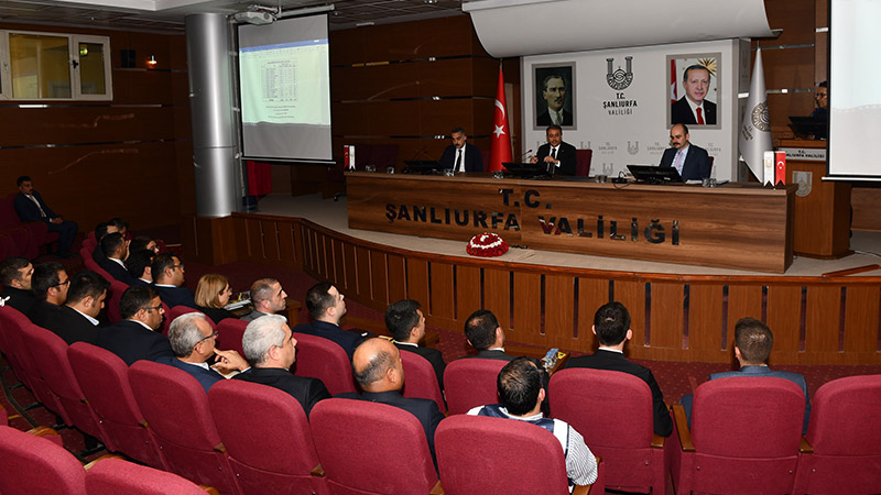 Şanlıurfa’da deprem sonrası yürütülen çalışmalar değerlendirdi