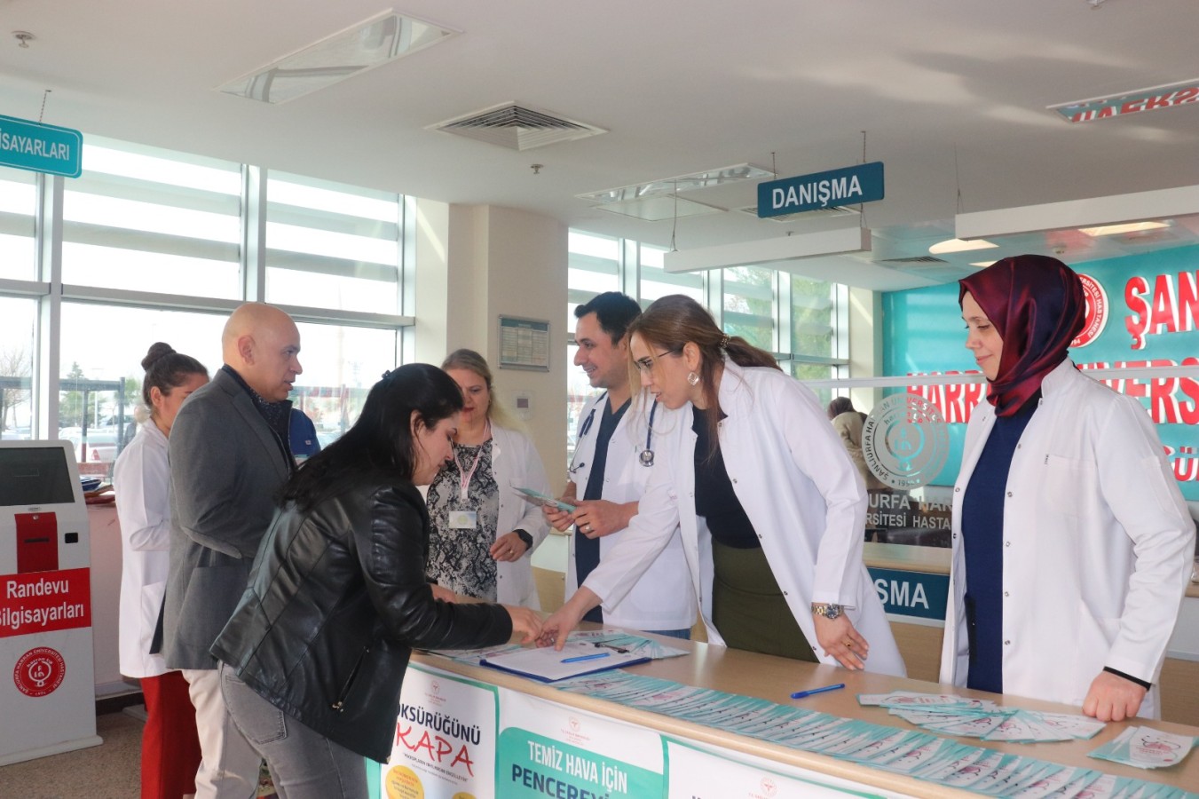 Şanlıurfa’da veremle ilgili farkındalık çalışması yapıldı;