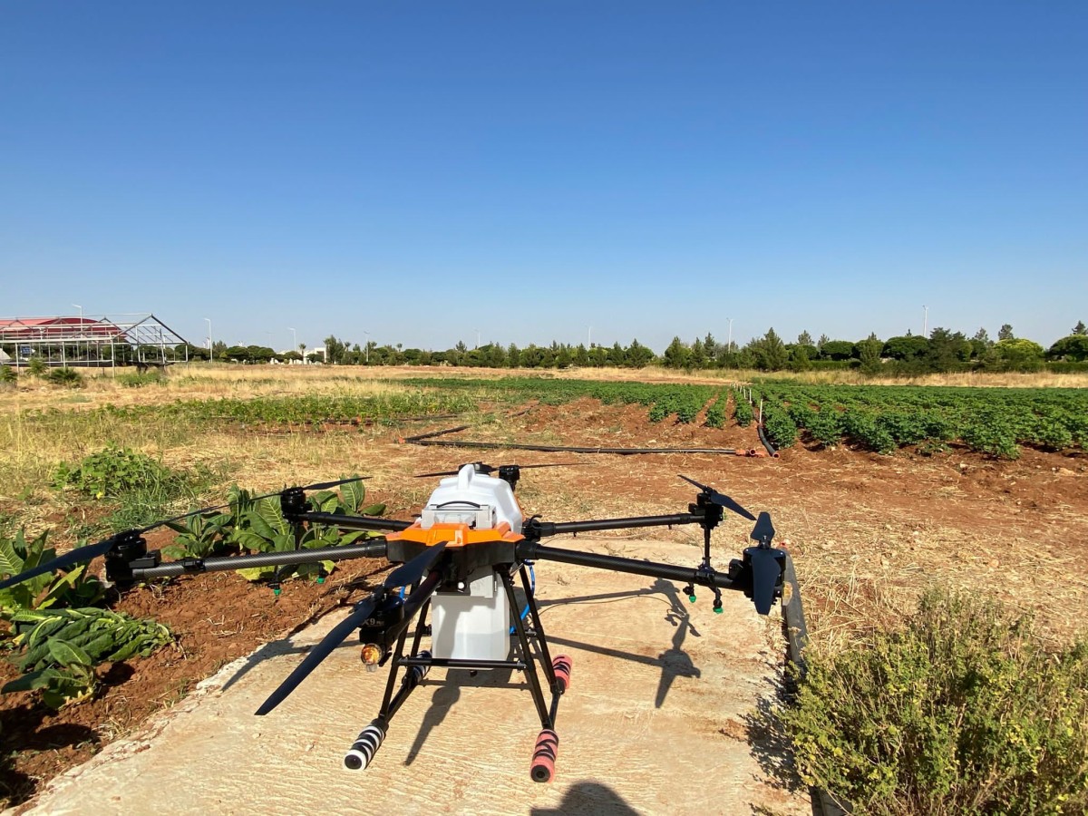 Harran Üniversitesi geliştirdi! Yerli drone ile üründe verim artıyor