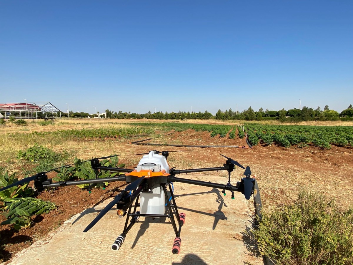 Harran Üniversitesi geliştirdi! Yerli drone ile üründe verim artıyor;