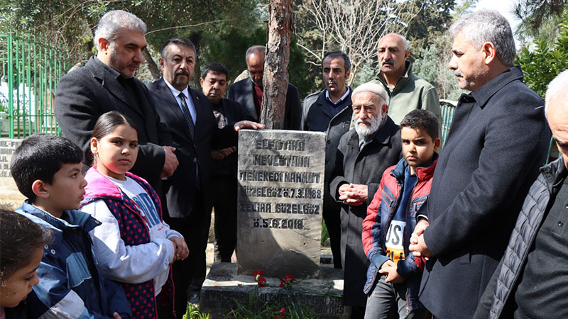 Gazelhan tenekeci Mahmut mezarı başında anıldı