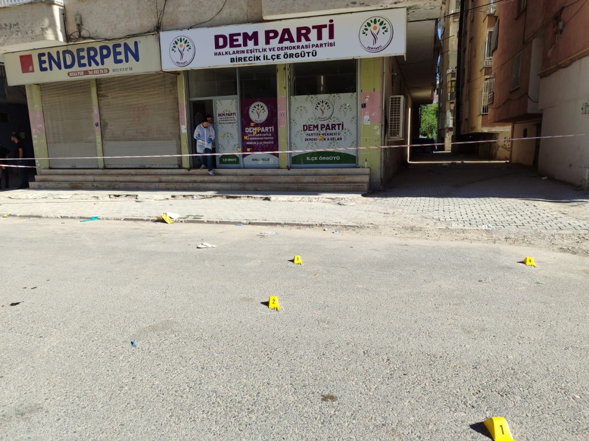 Birecik’te parti binası saldıran şahıs yakalandı;