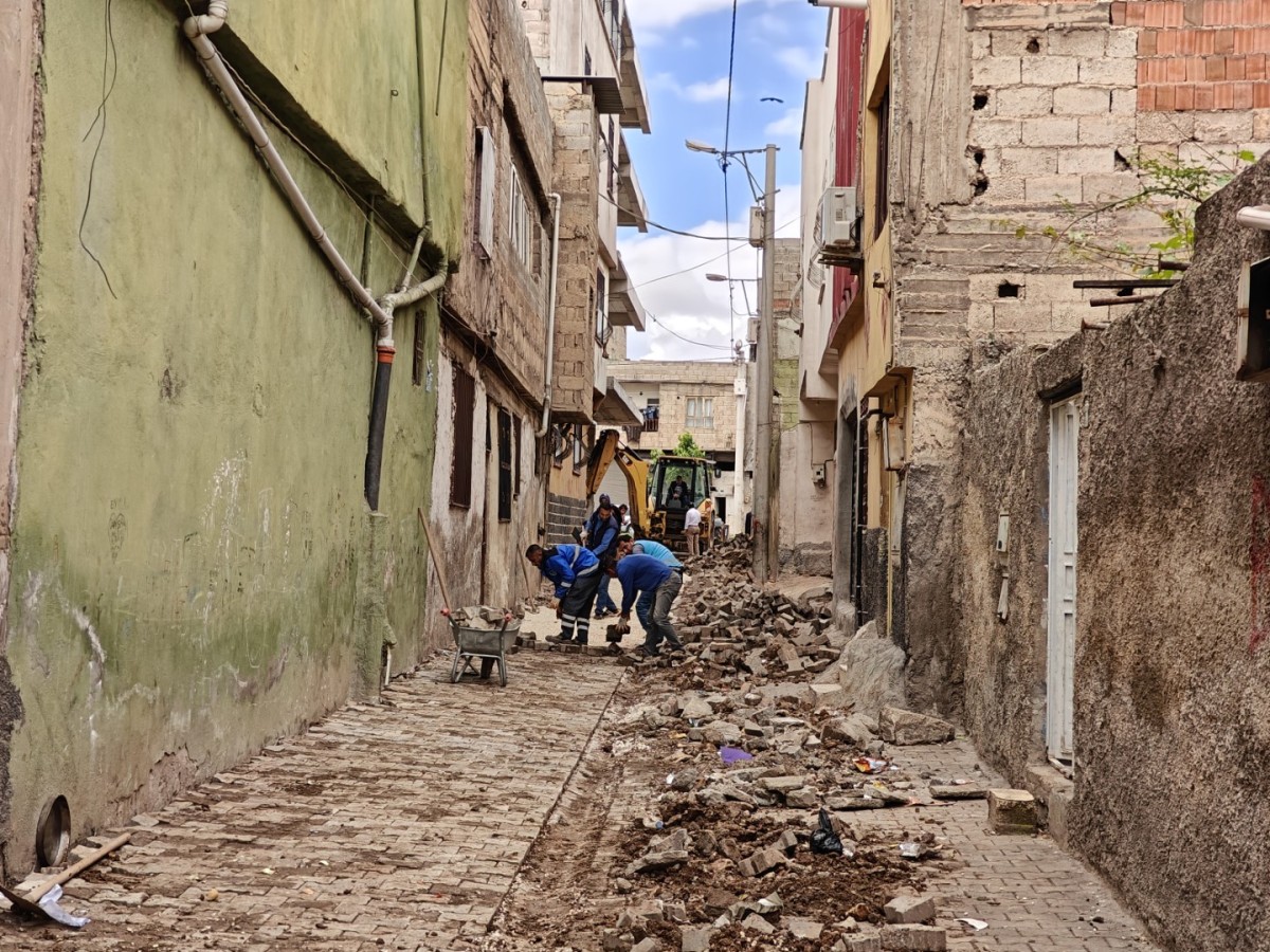 Eyyübiye’de 7 mahallede eş zamanlı çalışma;