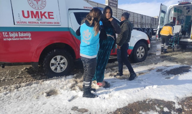 Şanlıurfa’da 164 yerleşim yolu kapandı; 8 hamile kadın UMKE ekiplerince kurtarıldı