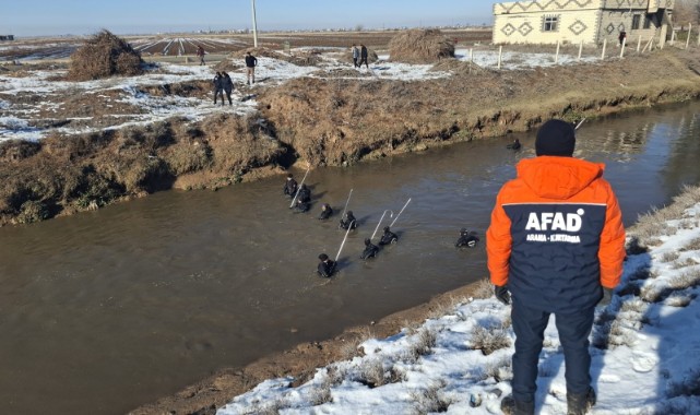Şanlıurfa’da tahliye kanalında kaybolan sürücü bulunmadı