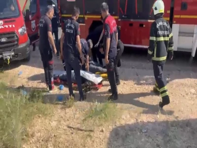 Şanlıurfa'da yaralı kartal tedaviye alındı