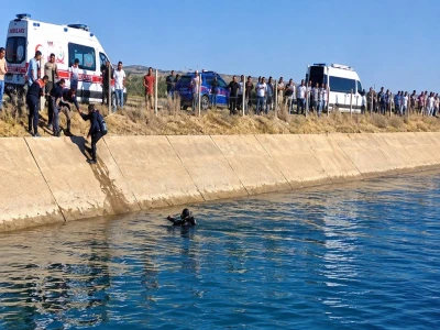 Şanlıurfa’da sulama kanalına giren çocuk akıntıya kapılarak kayboldu