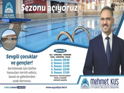 Eyyübiyeli gençler, kulaç atmaya hazırlanıyor
