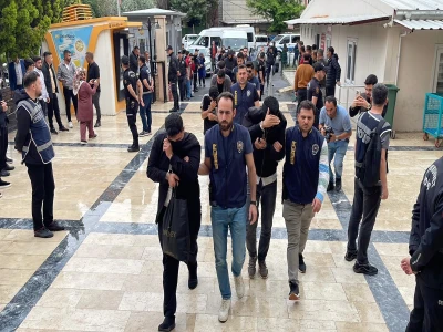 Şanlıurfa'da yaralı kartal tedaviye alındı