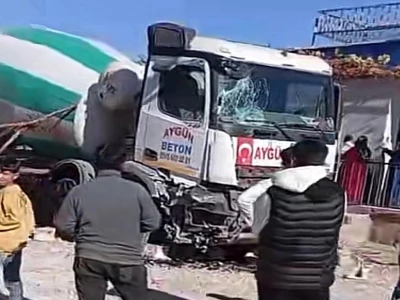 Şanlıurfa’da beton mikserinin altında kalan Kübra hayatını kaybetti, kardeşi ağır yaralı