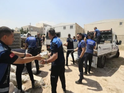 Şanlıurfa'da yaralı kartal tedaviye alındı